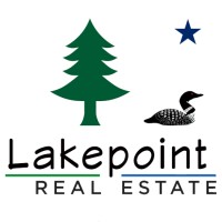 Lakepoint Real Estate- Belgrade Lakes, Maine Logo