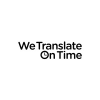 We Translate On Time Logo