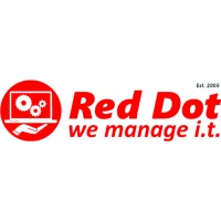 Red Dot - we manage i.t. Logo