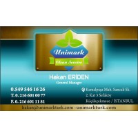 Unimark Temizlik Hizmetleri Servisi Ltd.Sti. 0212 601 00 77 Logo