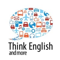 Think English and more: Escola de Idiomas Logo