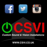 CSVI - Custom Sound & Vision Installations Logo