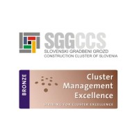 Slovenski gradbeni grozd - Construction Cluster of Slovenia Logo