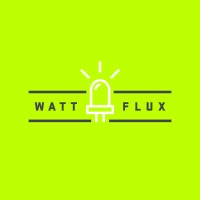 WATT + FLUX an LED Inspire Company Logo