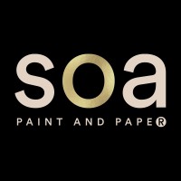 soa. PAINT AND PAPER Logo