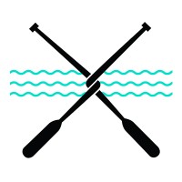 We are on a Boat Logo
