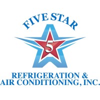 5-Star Refrigeration & Air Conditioning, Inc. Logo