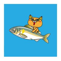 FISHY FLAKES® / AsakoSasaki Inc. Japan Logo