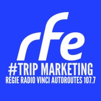 RFE, Régie Radio VINCI Autoroutes 107.7 / Régie Conseil #TRIPMARKETING Logo