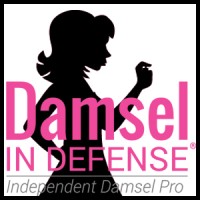 Damsel in Defense I Fight Back, Rachel Scofield, Independent Pro Logo