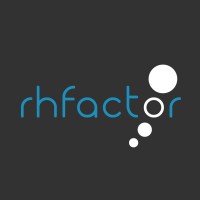 RH Factor Desenvolvimento e Design Logo