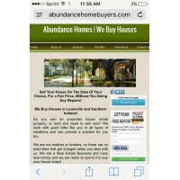 Abundance Homes | We Buy Houses | 694-CASH (2274) Logo