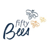FIFTY BEES Logo