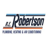 R.E. Robertson Plumbing and Heating, Inc. Logo