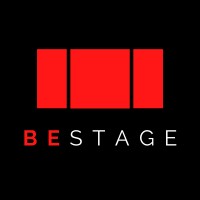 BE STAGE Logo