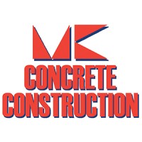 MK Concrete Construction Logo