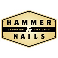 Hammer & Nails Grooming Shop for Guys Logo