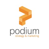 Podium Strategy & Marketing Logo