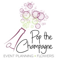 Pop the Champagne Events Planning & Flowers Logo