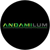 Andamilum. Andamios y Aluminios Ltda. Concepción - Talcahuano. Chile Logo