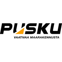 Maarakennusliike Pusku Oy Logo