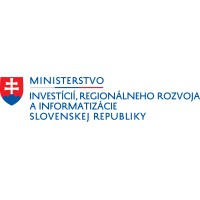 Ministerstvo investícií, regionálneho rozvoja a informatizácie SR Logo