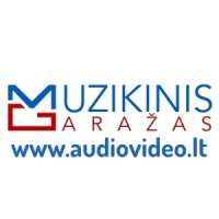 Muzikinis Garažas garso aparatūra namams ir automobiliui. Logo