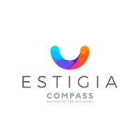 ESTIGIA. The Power of AI. Simple Logo