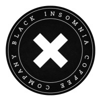 Black Insomnia Coffee Company Logo