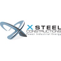 X steel Construction Logo