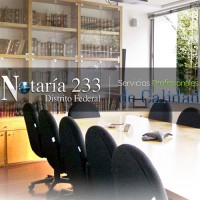Notaría 233 de la Ciudad de México Logo