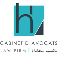 Cabinet hhh Avocats - Law Firm --- Me Ahmad HUSSEIN Logo