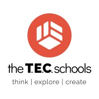 The T.E.C. Schools. THINK. EXPLORE. CREATE. Logo