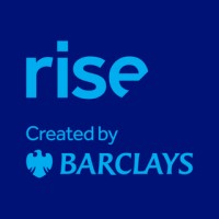 Rise, created by Barclays - the Home of FinTech Logo