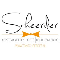 Scheerder kerstpakketten & bedrijfskleding Logo