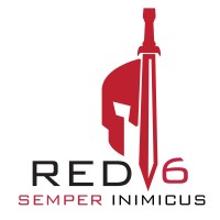 Red Six Solutions, LLC (Red 6) Logo
