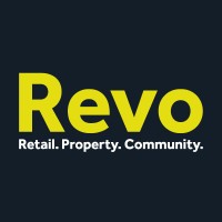 Revo - Retail. Property. Community. Logo
