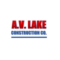 A.V. Lake Construction Logo