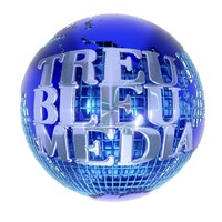 TREU BLEU MEDIA® INC. Logo