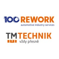 100% REWORK s.r.o. / TM TECHNIK s.r.o. Logo