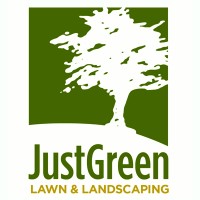 JustGreen Lawn & Landscaping Logo