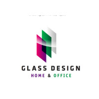 Home & Office Glass Design Logo