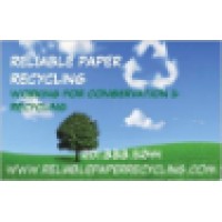 Reliable Paper Recycling Inc. Logo