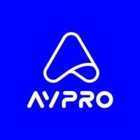 AVPro - ÁUDIO, VÍDEO E SEGURANÇA Logo
