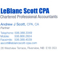 LeBlanc Scott CPA Logo