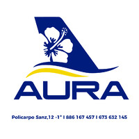 Aura - Escuela Oficial de Auxiliares de Vuelo Logo