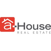 A-House Real Estate Logo