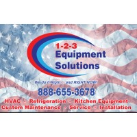 1-2-3 Equipment Solutions Logo