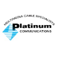 Platinum Communications Multimedia Cable Specialist Inc. Logo