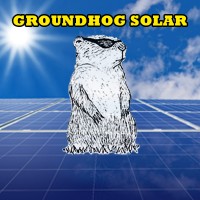 Groundhog Solar Logo
